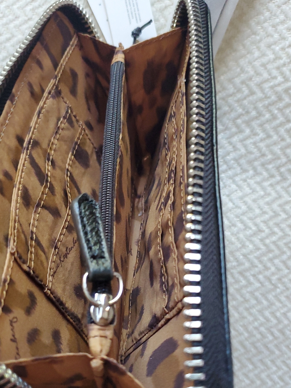 Aimee Kestenberg Leather Stud Wristlet Wallet - Picture 3 of 16